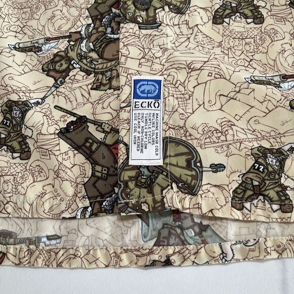 Vintage Marc Ecko Shirt Men's L The Blue Rhino Exhibit Graffiti Art Style Rare - Picture 2 of 11